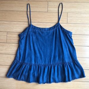 LOFT Denim Tank Top